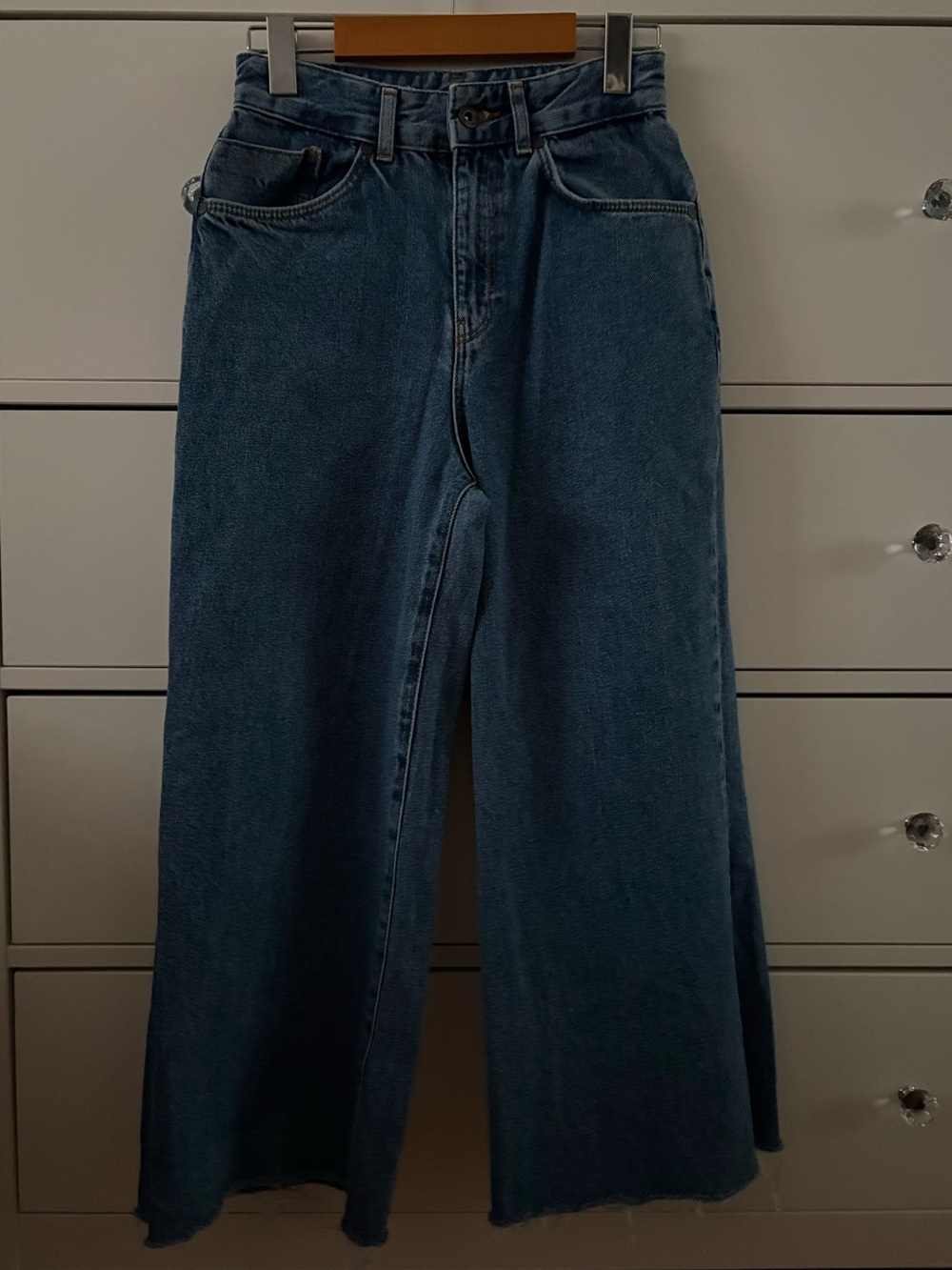 THE RAGGED PRIEST Wide-Leg Jeans